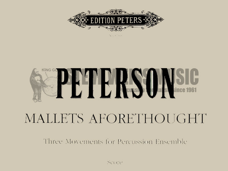 Peterson-Mallets Aforethought(S)-B/V/C/X/M/4T/P OS