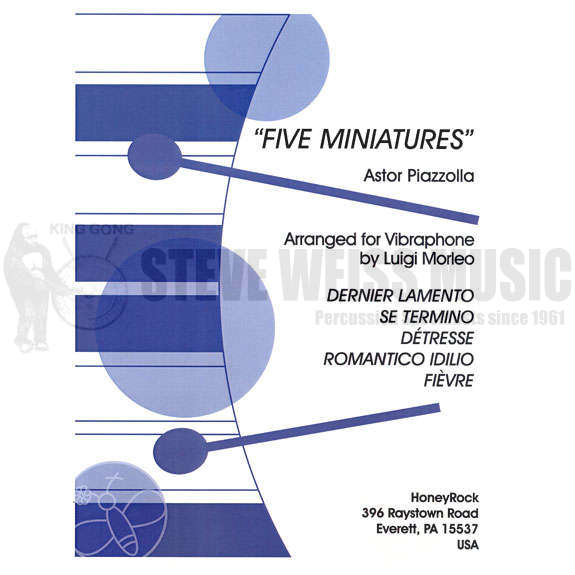 Piazzolla-Five Miniatures arr. Morleo-M