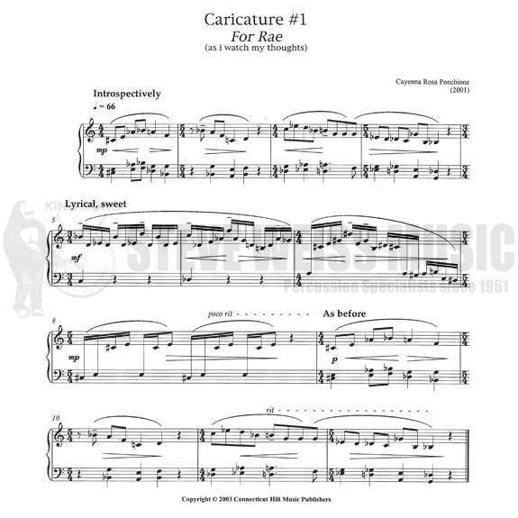 Ponchione-Two Caricatures-M