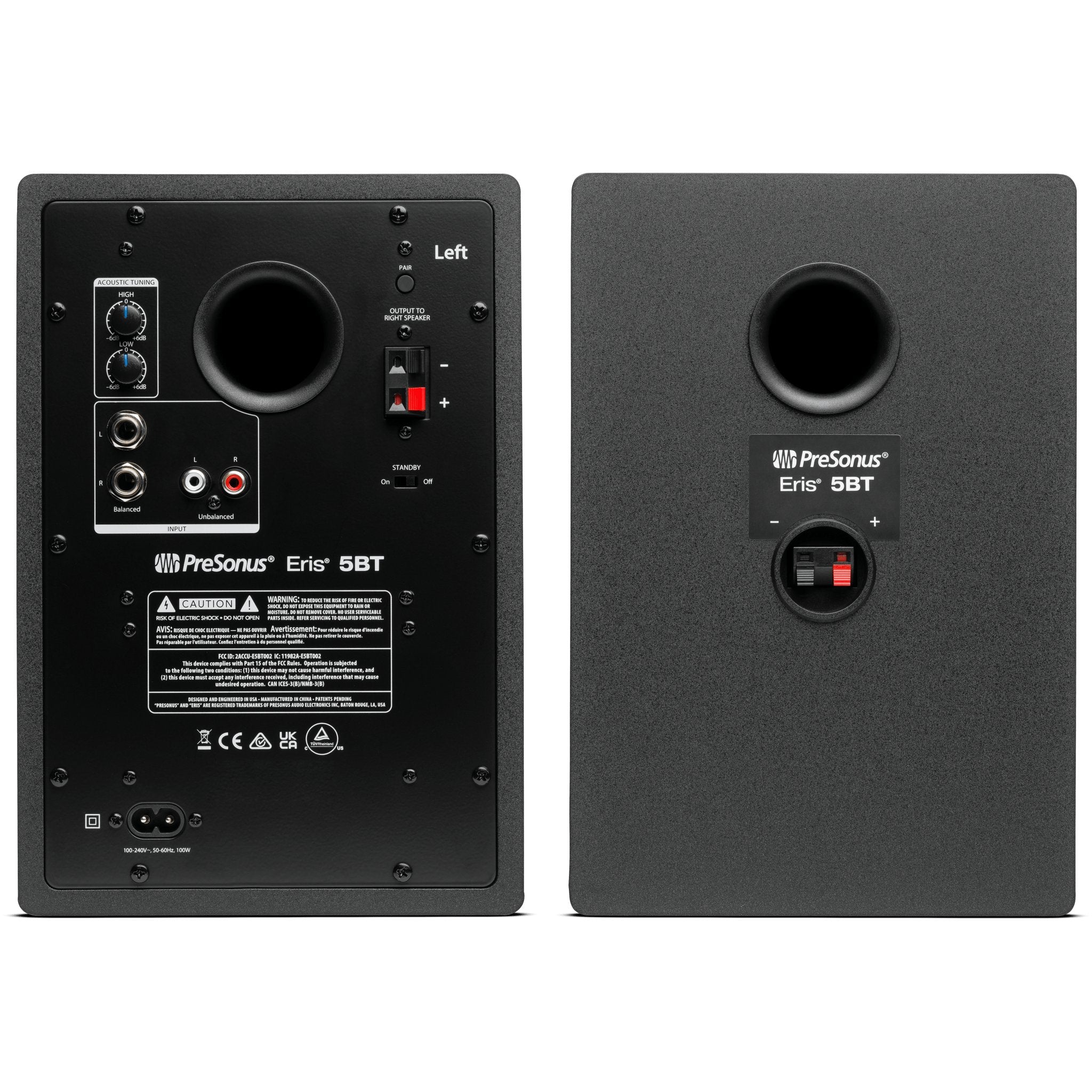 Presonus Eris E5 BT Studio Monitor Gen2 Rear