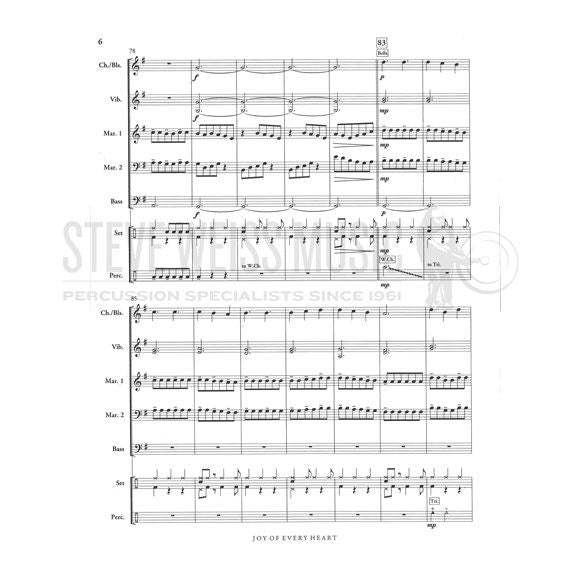 Pritchard-Joy of Every Heart arr. Gottry (SP)-B/V/C/2M/BG or BM/DS/P