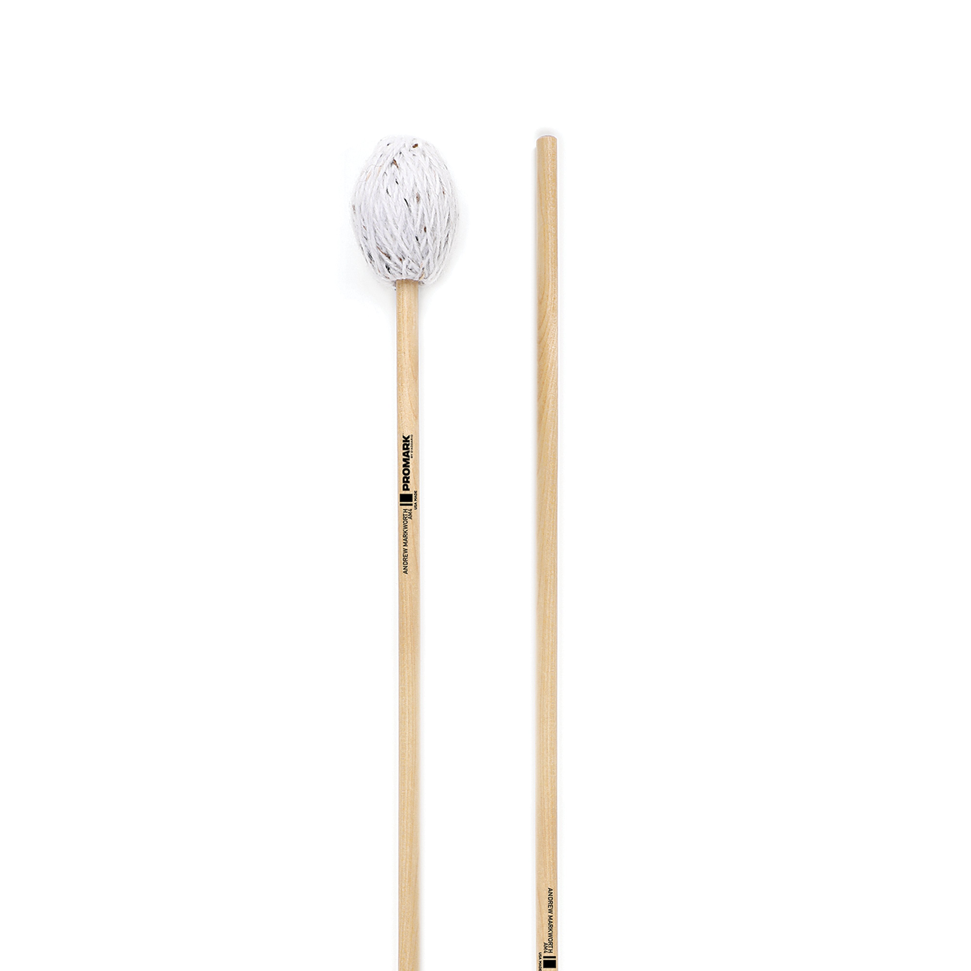 Promark Andrew Markworth Hard Marimba Mallets - Birch - Image 1