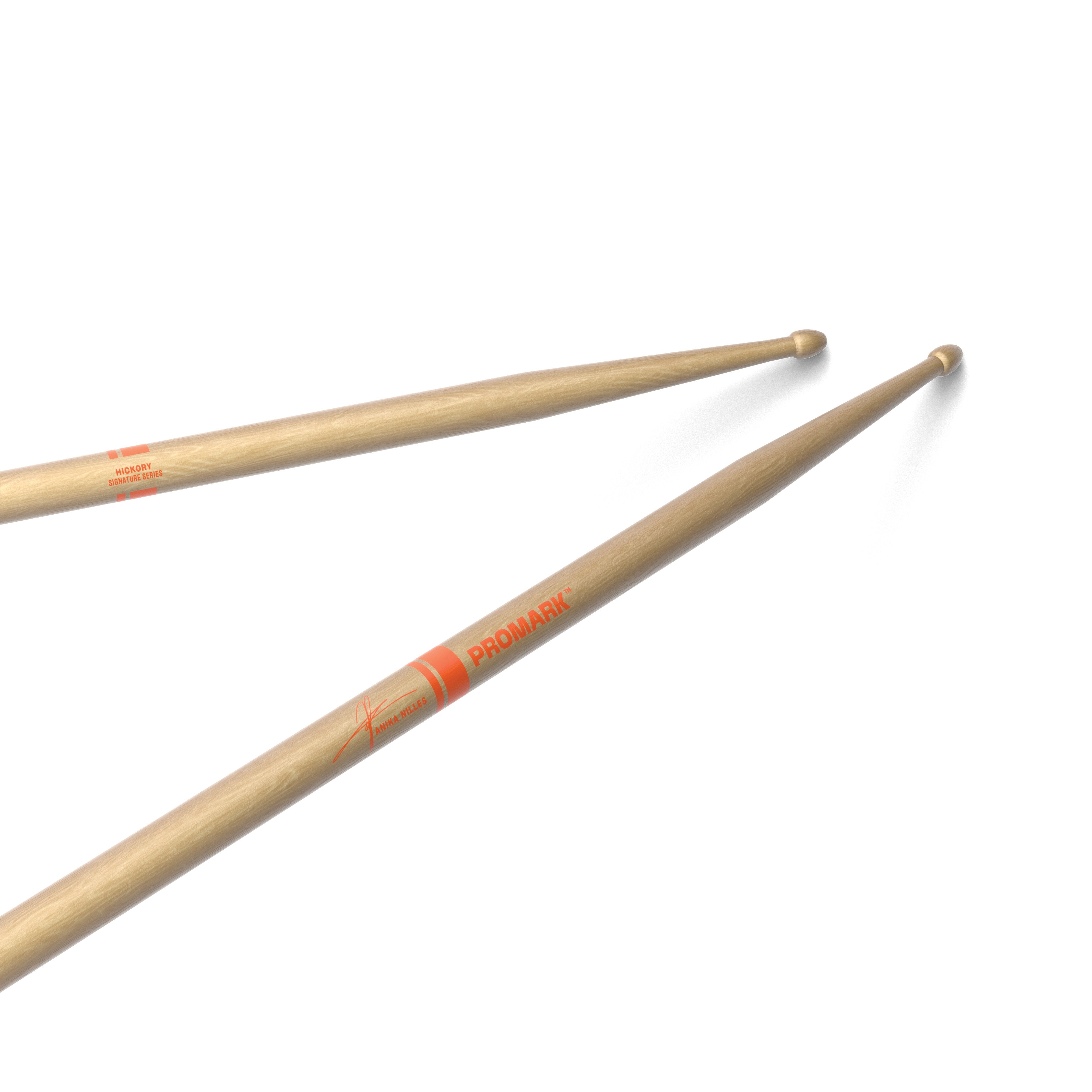 Promark Anika Nilles Hickory Drumsticks - Image 1