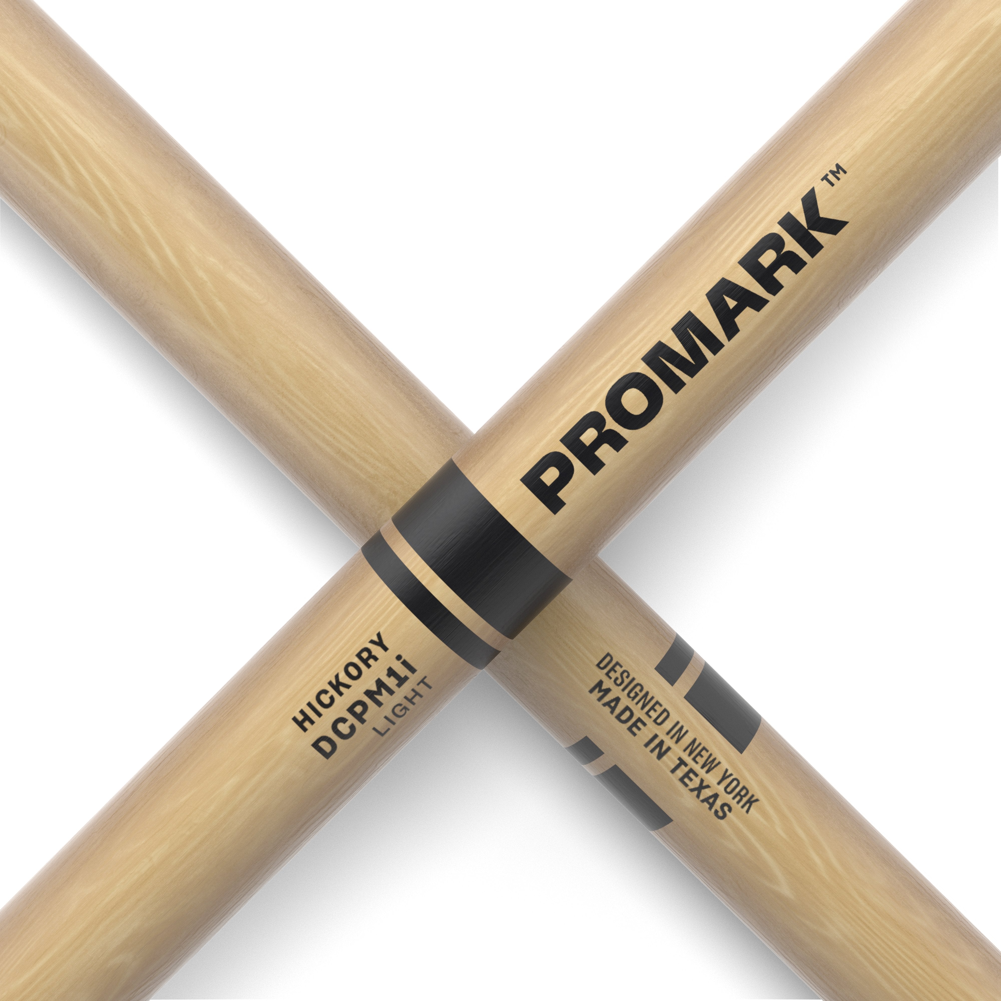 Promark DCPM1i Light Hickory Marching Drumstick, Wood Tip - Image 4