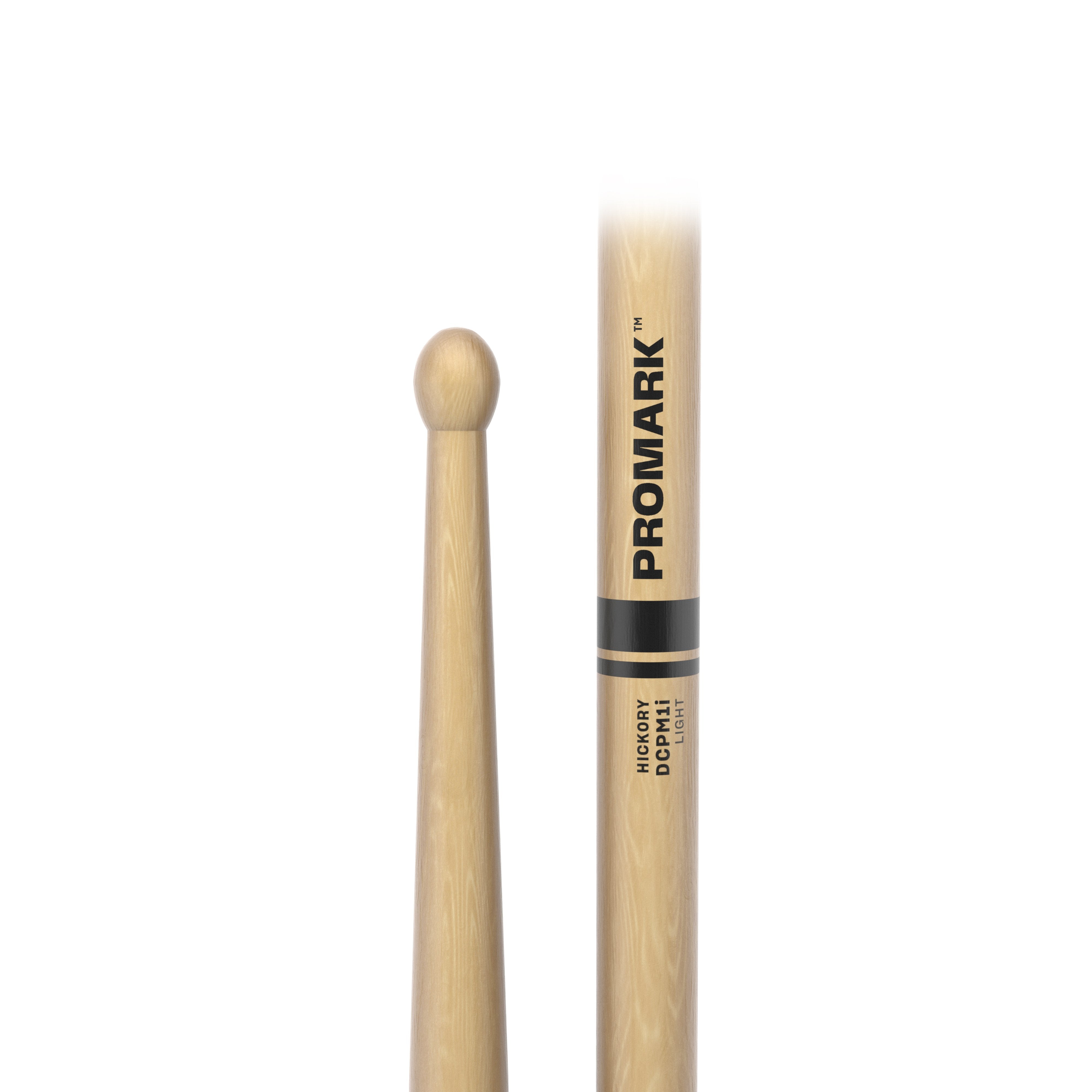 Promark DCPM1i Light Hickory Marching Drumstick, Wood Tip - Image 5
