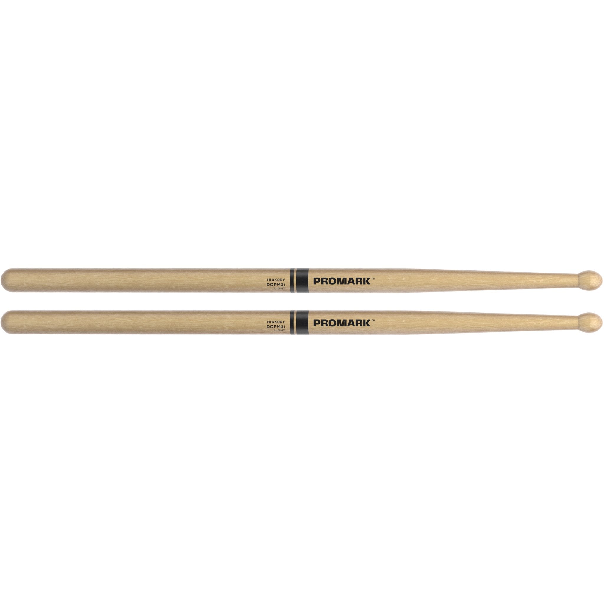 Promark DCPM1IW Light Hickory Marching Drumstick Pair