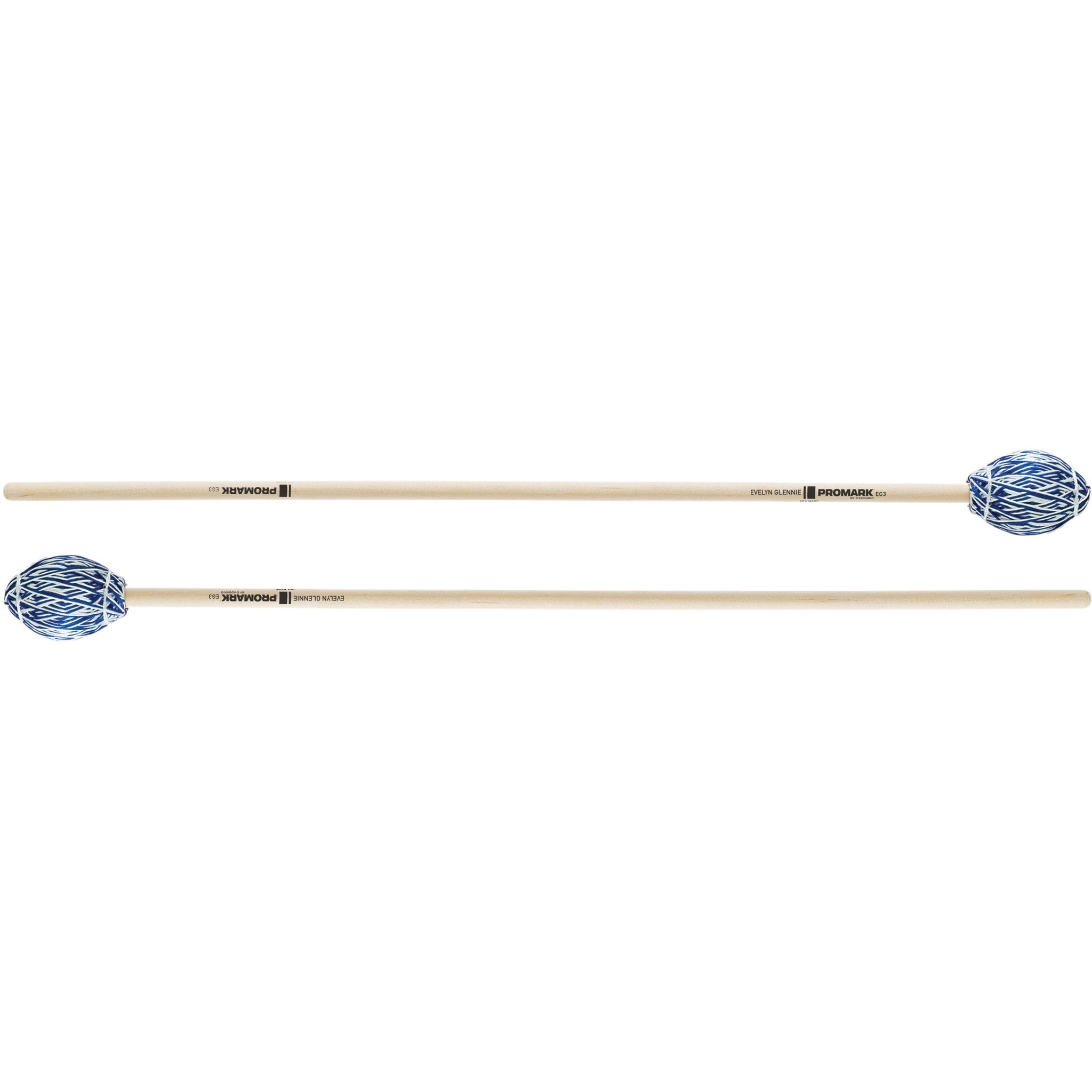 Promark EG3 Evelyn Glennie Medium Birch Keyboard Mallets Pair