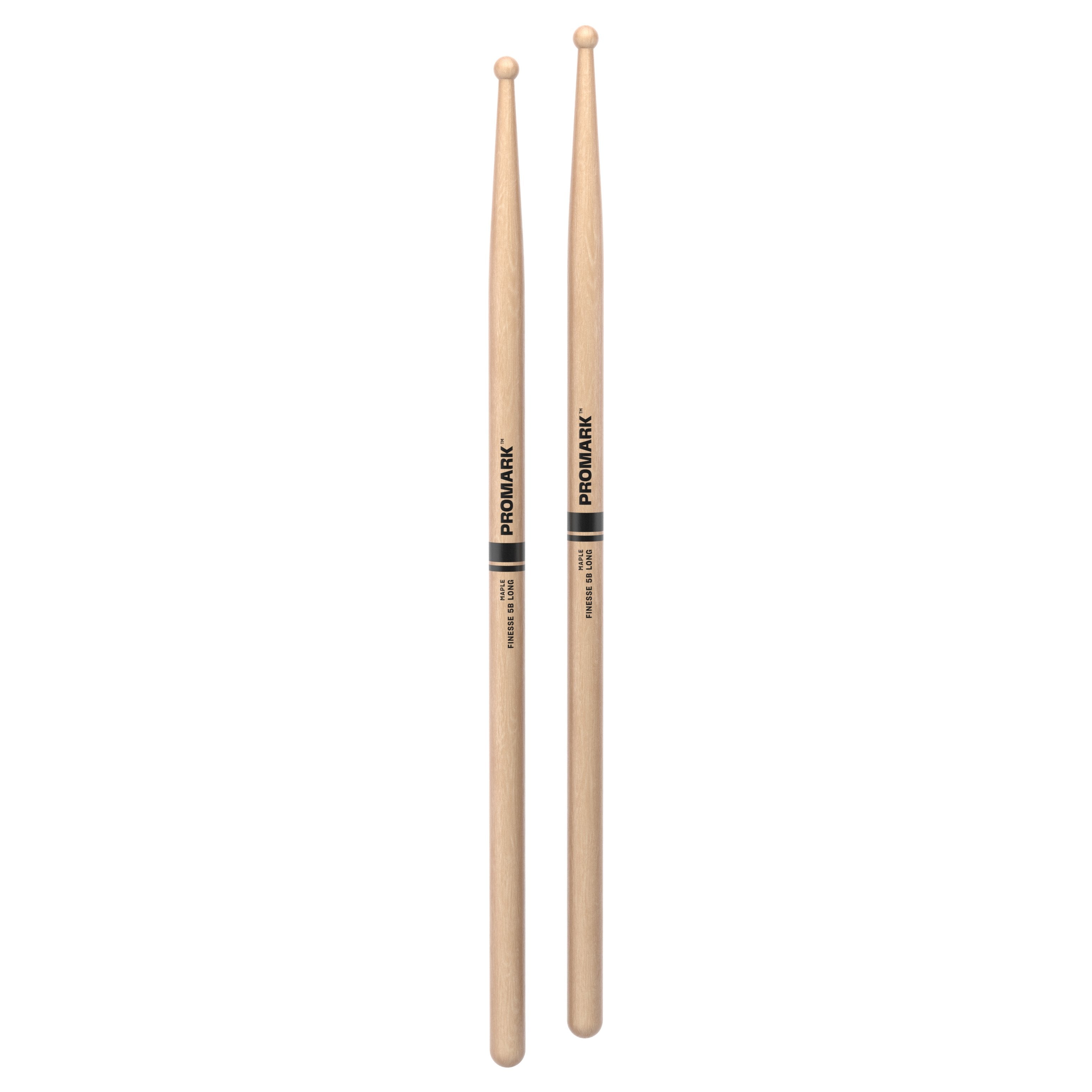 Promark Finesse 5B Long Maple Drumsticks - Image 3