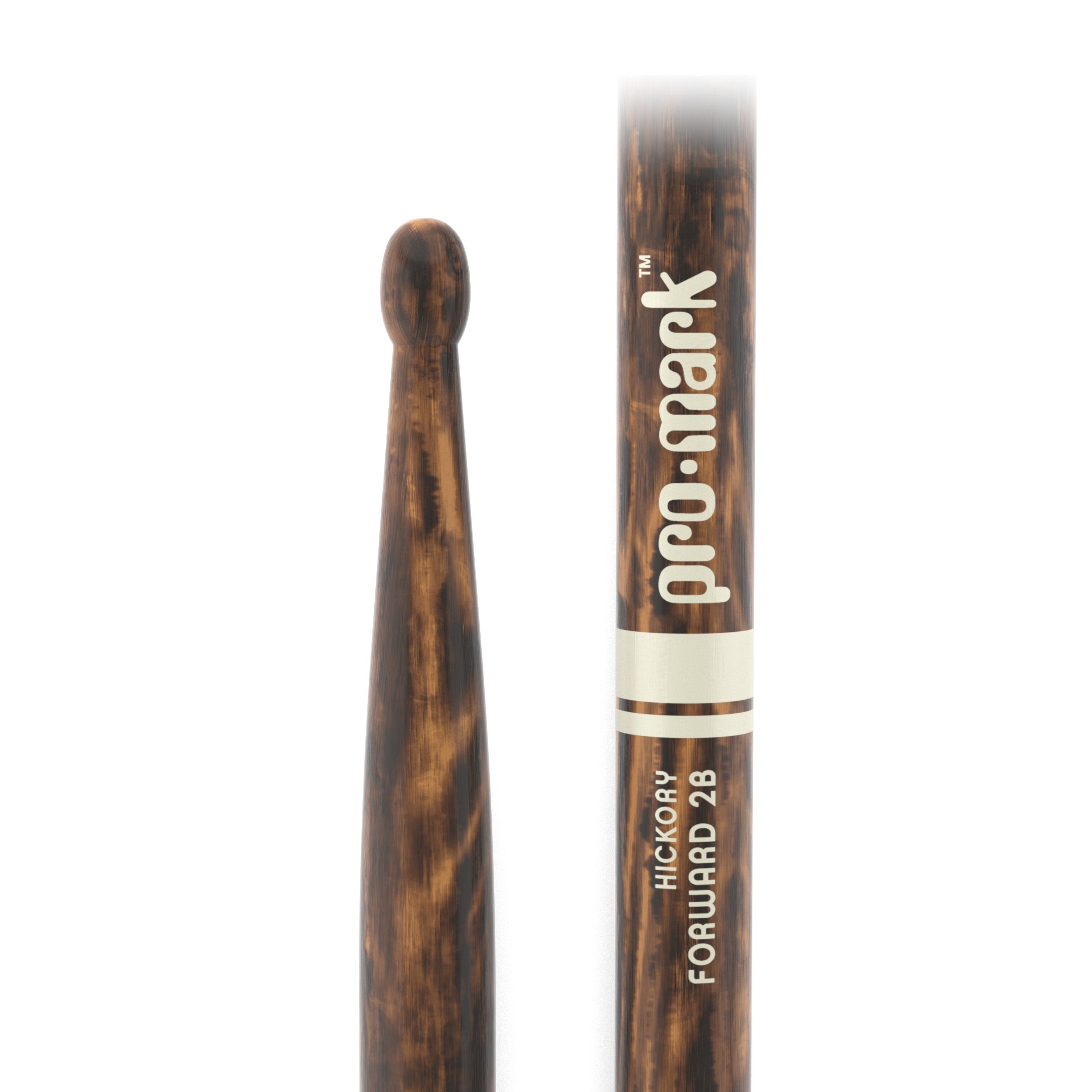 Promark FireGrain Classic Forward 2B Drumsticks - Image 2