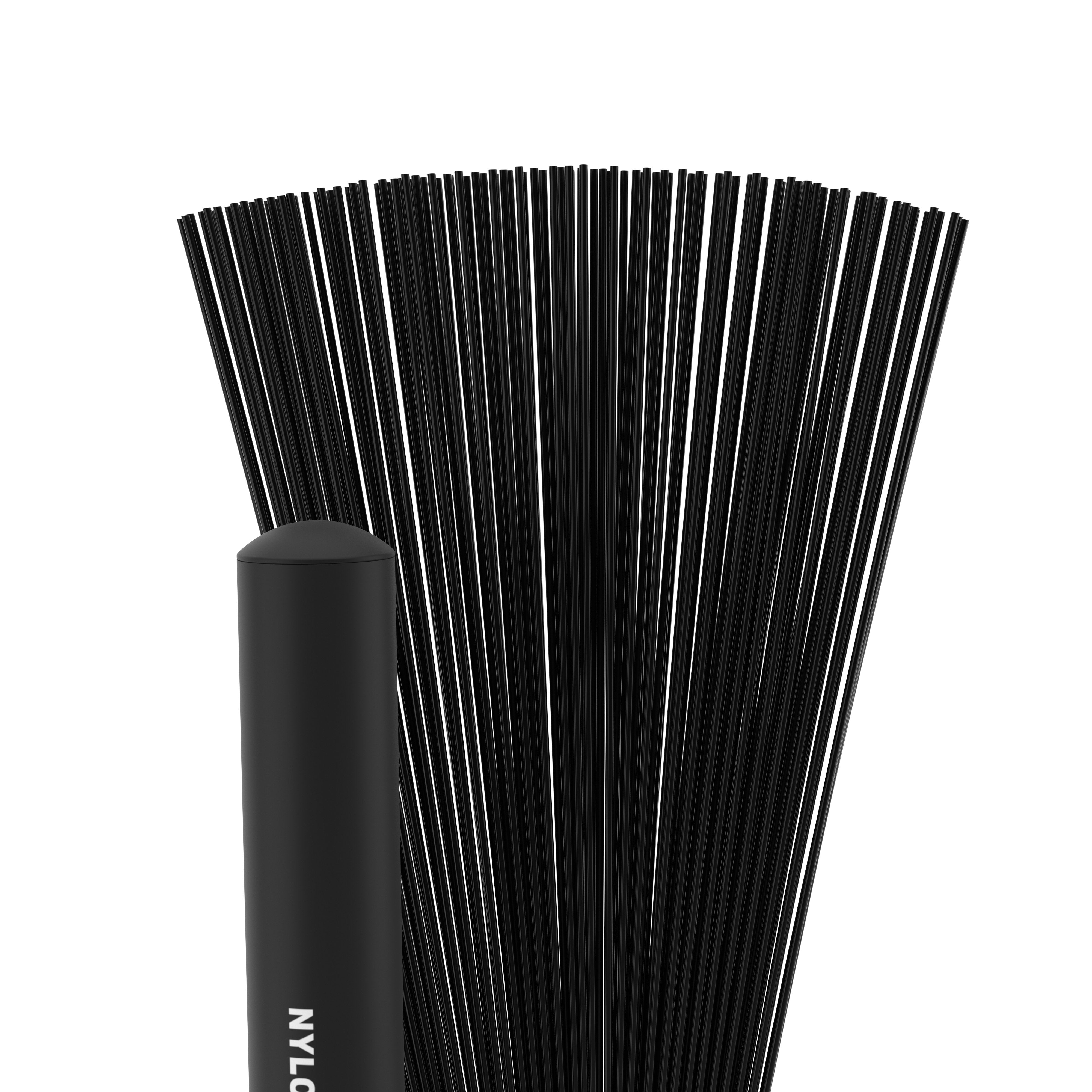 Promark Heavy Nylon Brush 2B - Black - Image 3