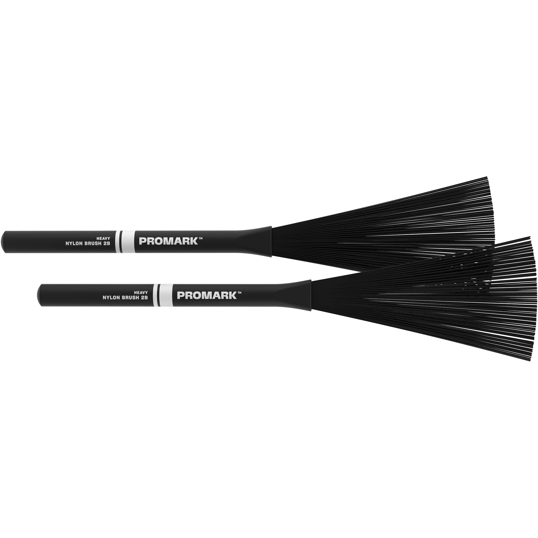 Promark Heavy Nylon Brush 2B - Black PMNB2B
