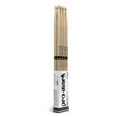 Promark PW5AW Japanese Oak 5A Wood Tip Drumsticks - 4 Pack - Image 1