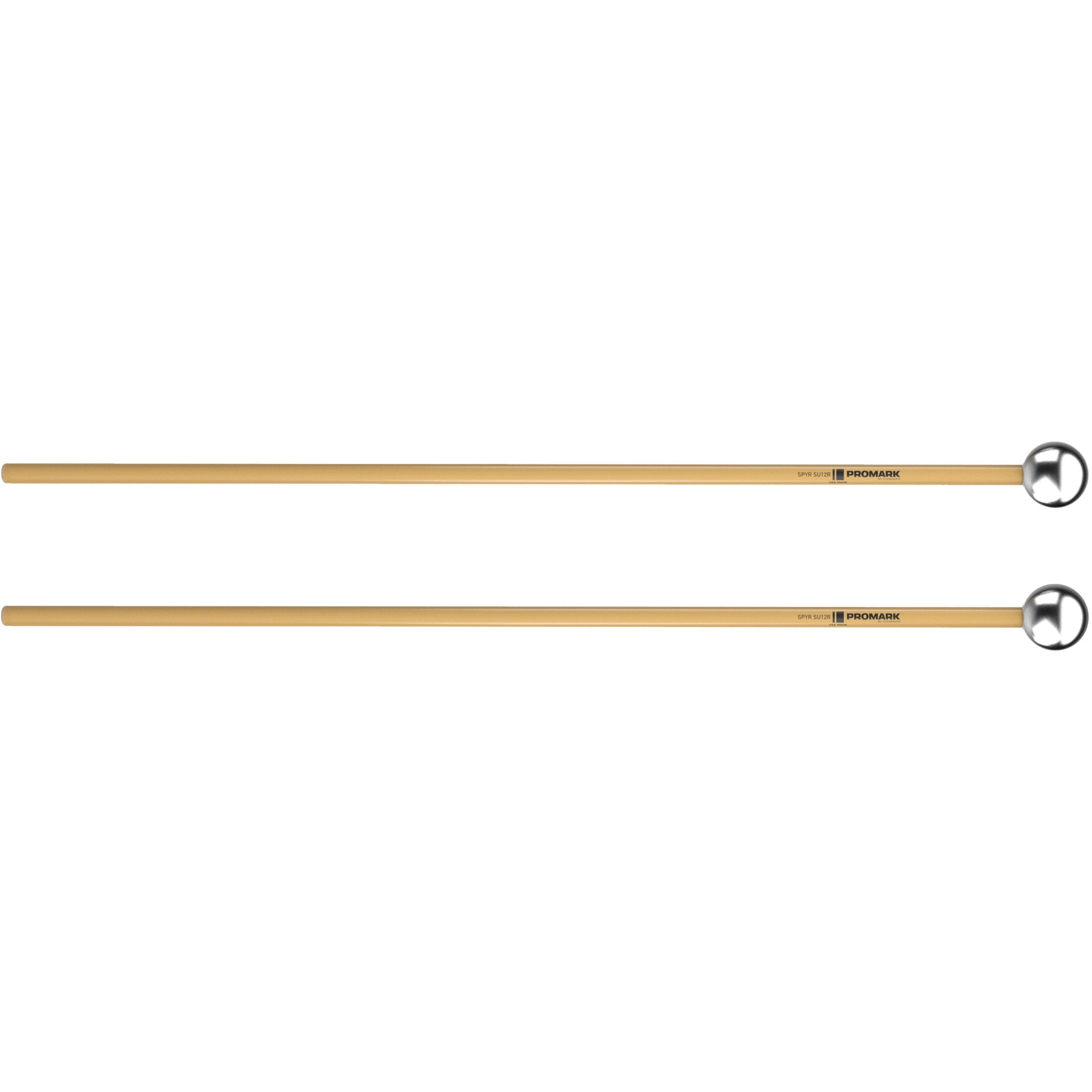 Promark SPYR Medium Aluminum Bell Mallets SU12R