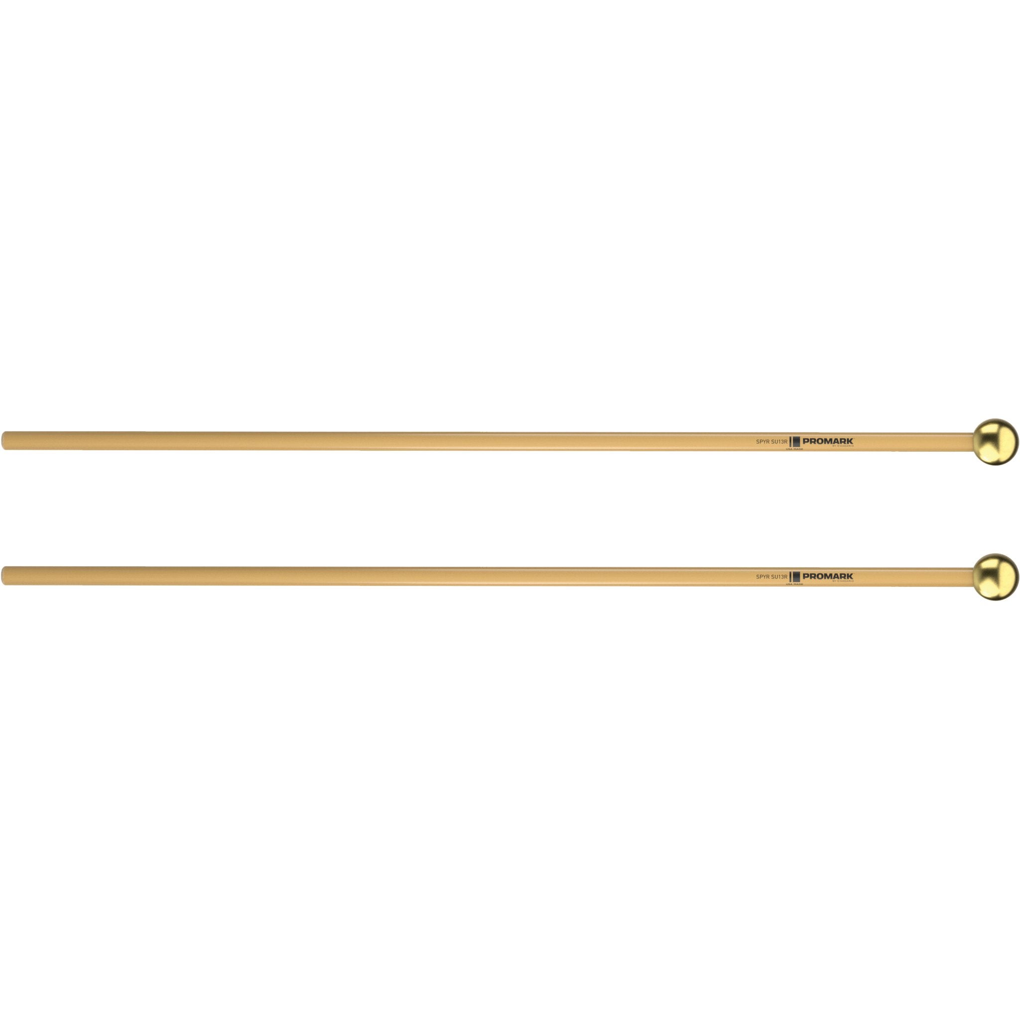 Promark SPYR Medium Brass Bell Mallets SU13R