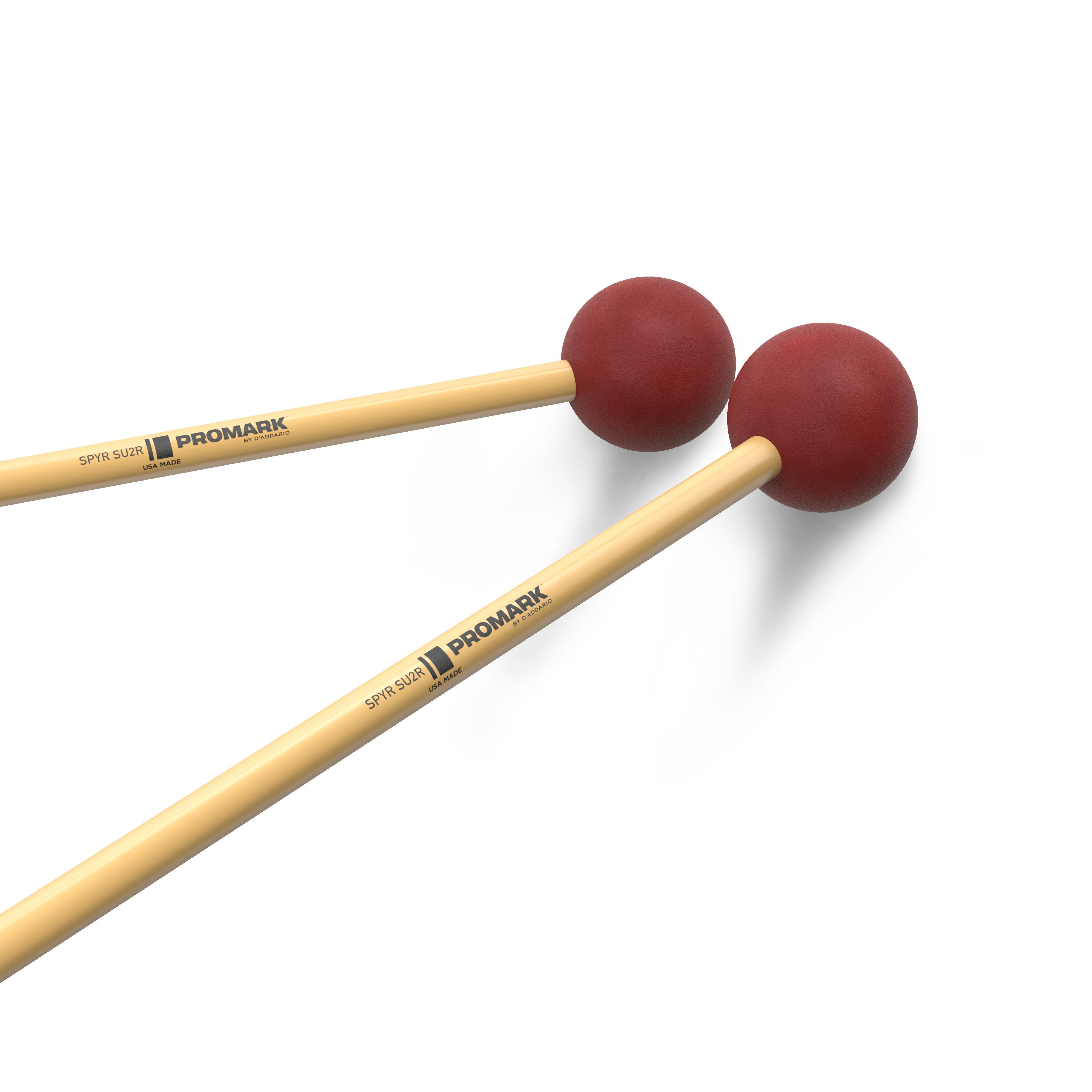 Promark SPYR Medium Rubber Marimba Mallets - Image 1