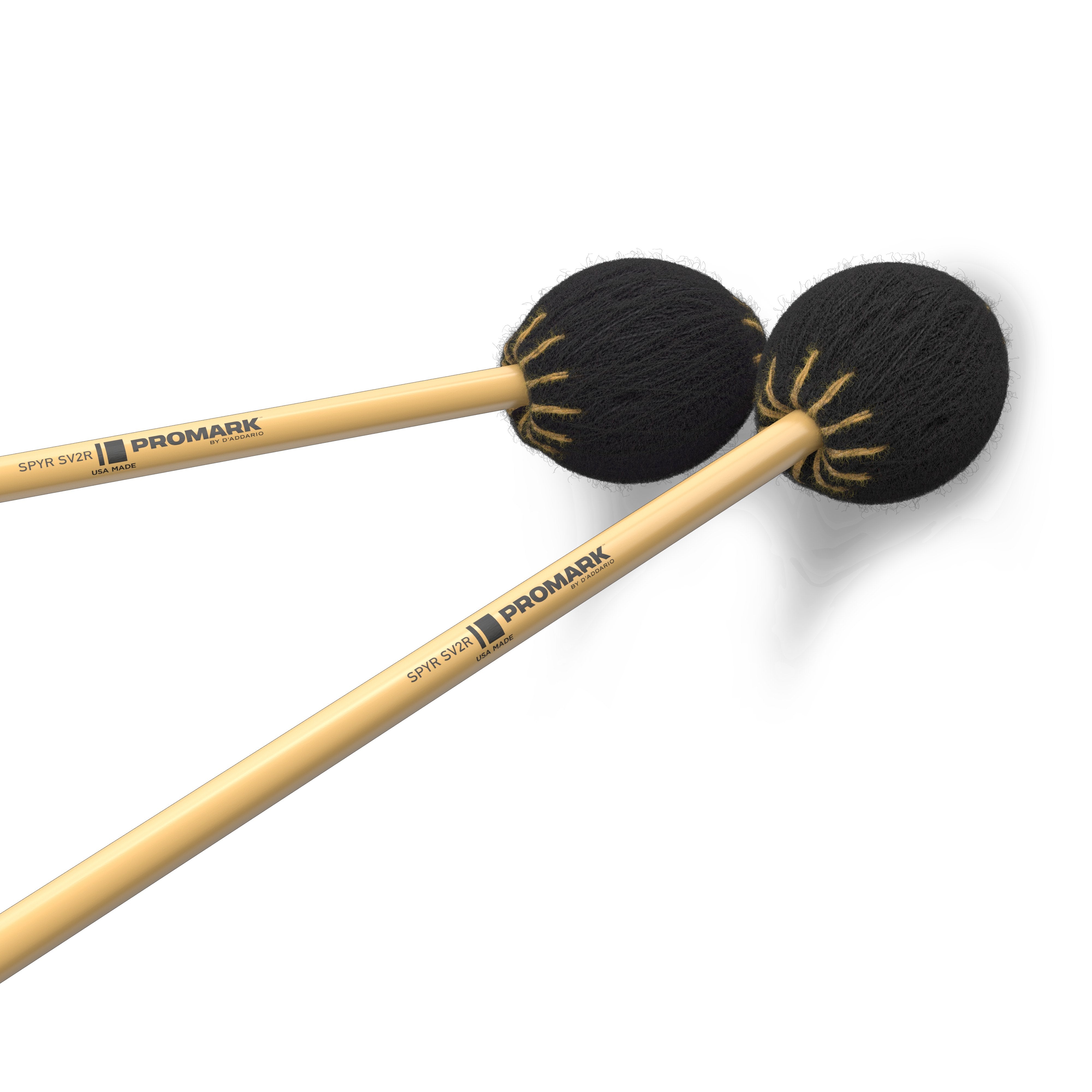Promark SPYR Medium Vibraphone Mallet Rattan - Image 1