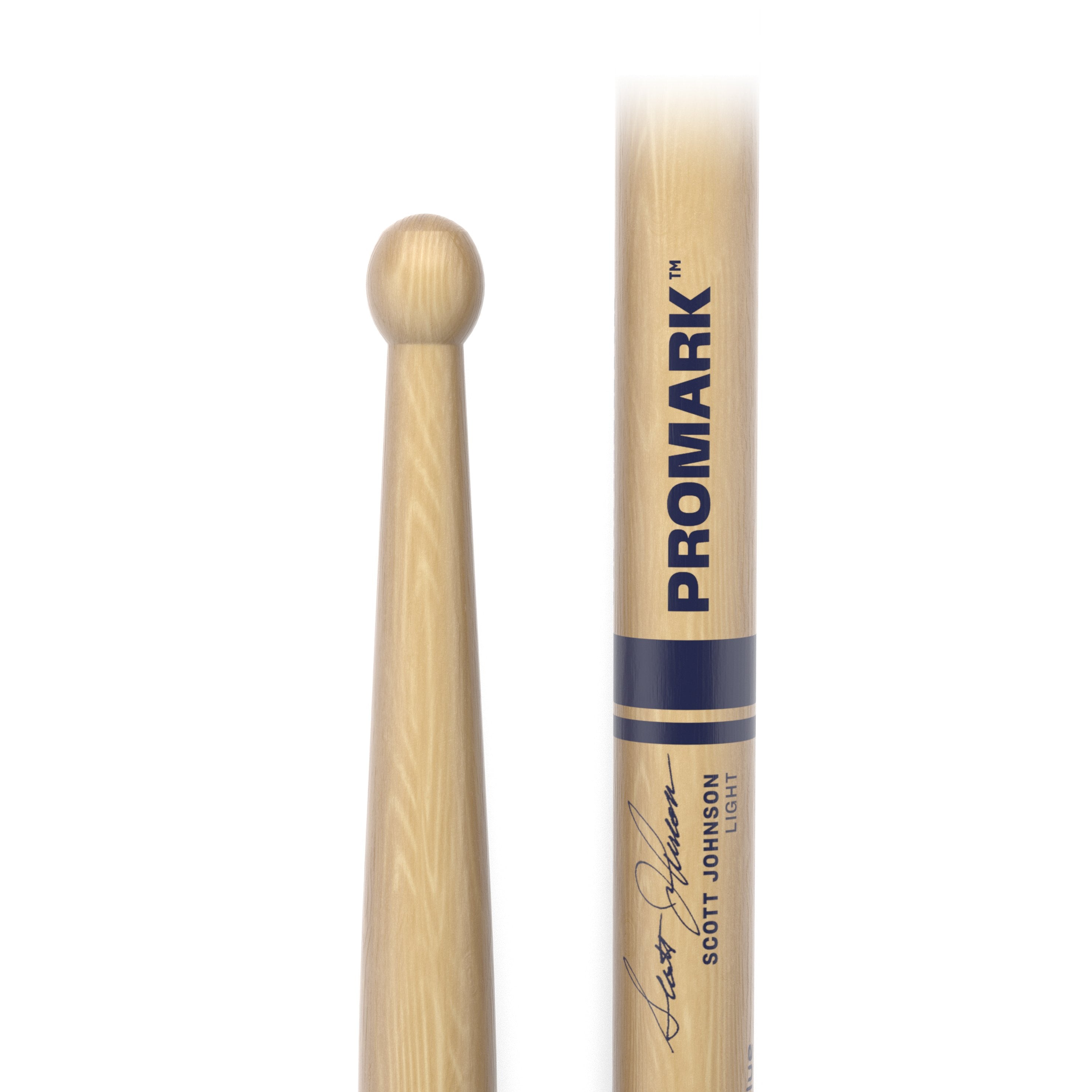 Promark System Blue Scott Johnson DC17 Light Drumsticks - Image 2
