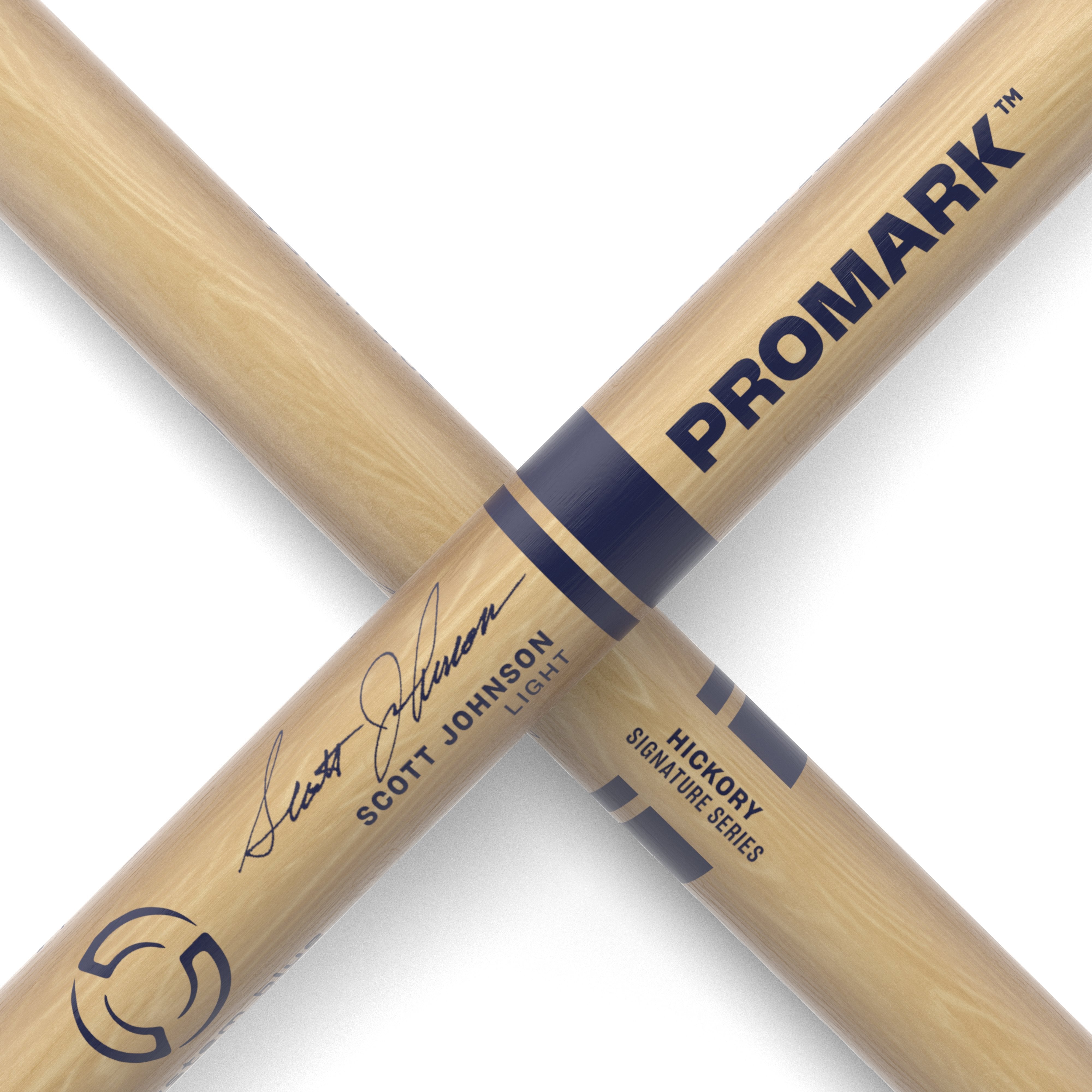 Promark System Blue Scott Johnson DC17 Light Drumsticks - Image 5