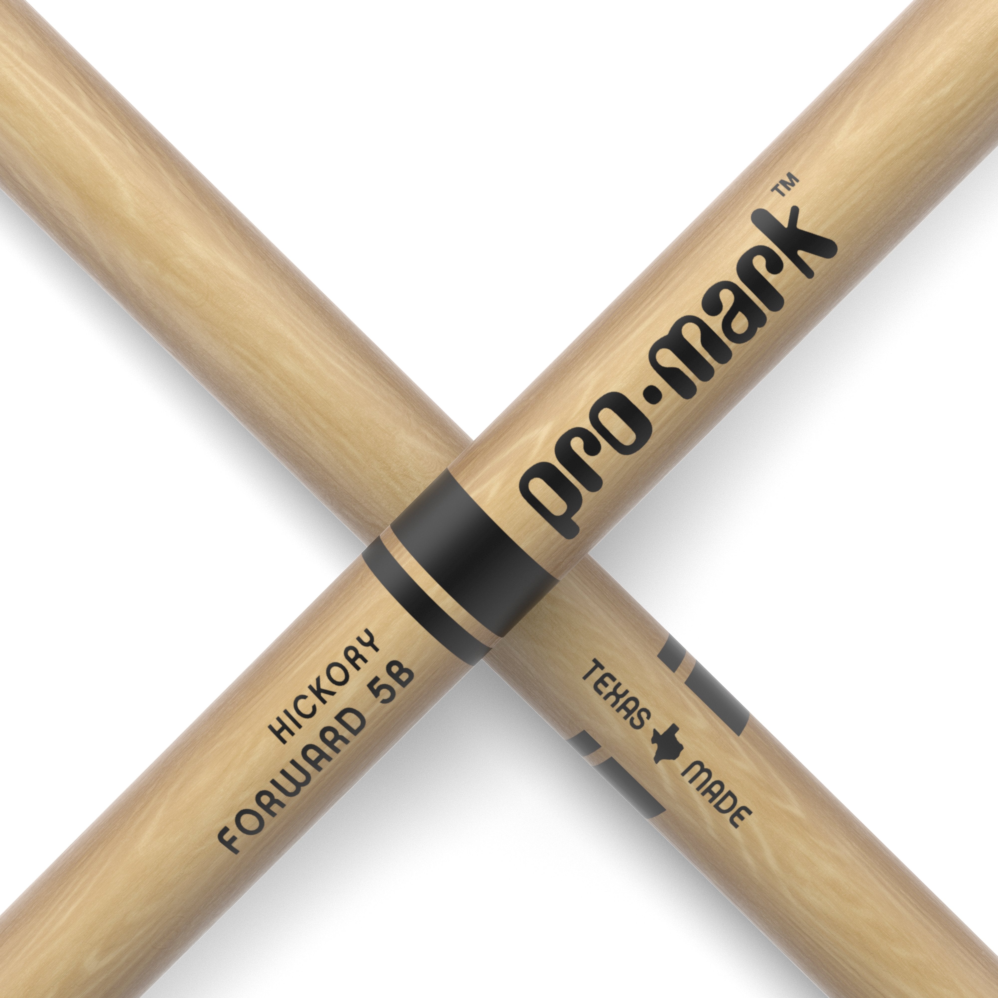 Promark TX5BW Classic Forward 5B Wood Tip Drumsticks - Image 5
