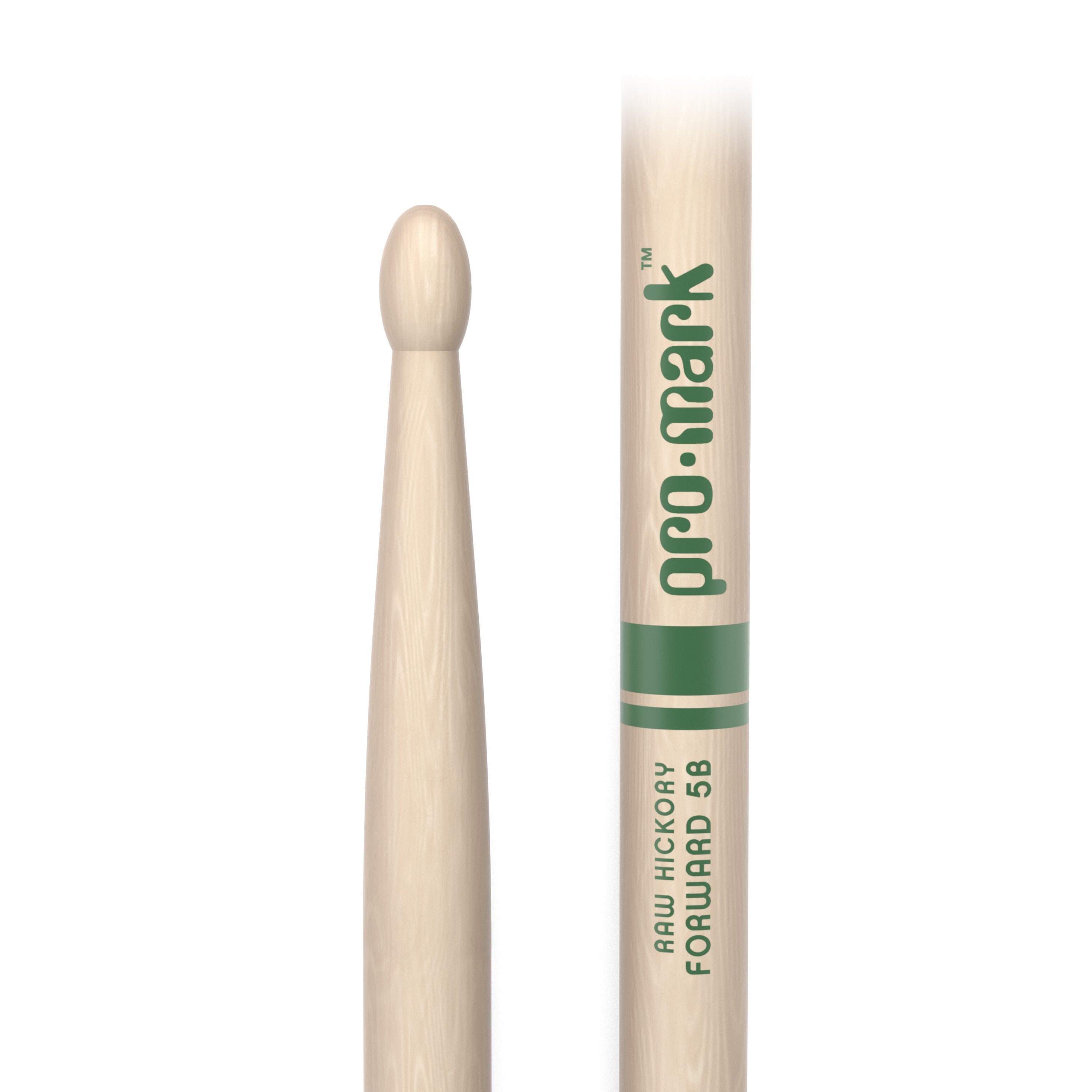 Promark TXR5BW Classic Forward 5B Wood Tip Drumsticks - Image 2