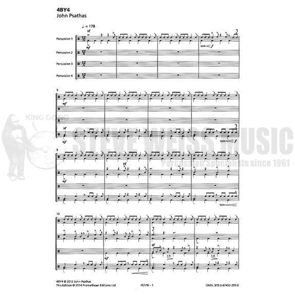 Psathas-4BY4 (Score)-P