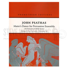 Psathas-Matre's Dance for Percussion Ensemble arr. Carmenates (SET OF PARTS)-Solo P/2V/4M