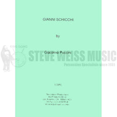 Puccini-Gianni Schicchi (TIMP/PERC SCORE ONLY, ed. by T. Dimond)