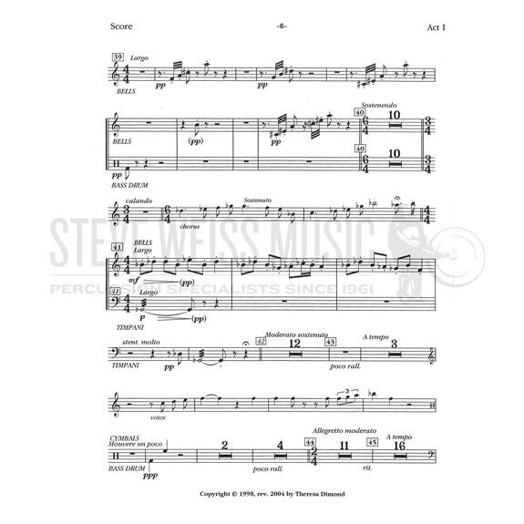 Puccini-Madama Butterfly (Perc./Timp. parts ed. by T. Dimond)