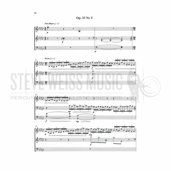 Rachmaninoff-8 Etudes Tableaux Op. 33 arr. Klemke (SP)- 3M