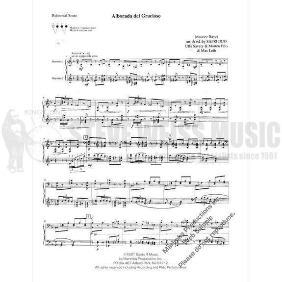 Ravel-Alborada del Gracioso (P)-Safri-2M