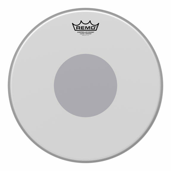 Remo 14" Controlled Sound Emperor Drum Head - Bottom Black Dot