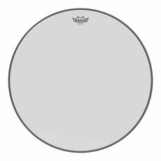Remo 16" Smooth White Ambassador Crimplock Marching Bass Drum Head (Small Crown Logo)