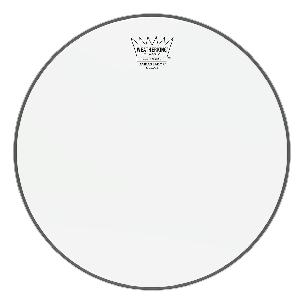 Remo Ambassador Classic Fit Clear Drumhead - 12"