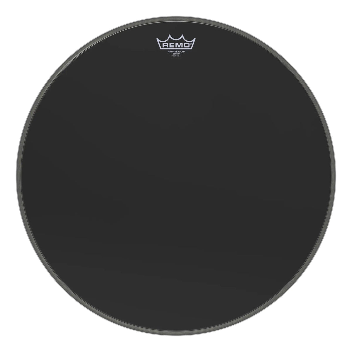 Remo Ambassador Ebony Bass Drumhead - 20"
