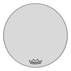 Remo Ambassador Smooth White Crimplock Marching Bass Drumhead - 28"