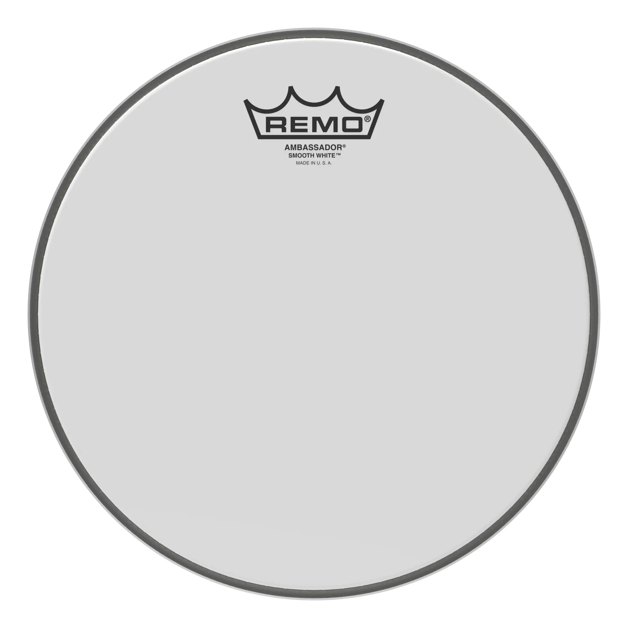 Remo Ambassador Smooth White Drumhead - 10"