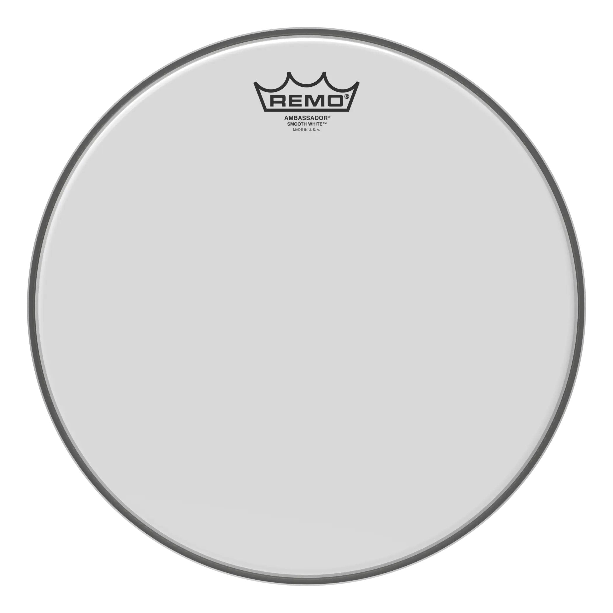 Remo Ambassador Smooth White Drumhead - 13"
