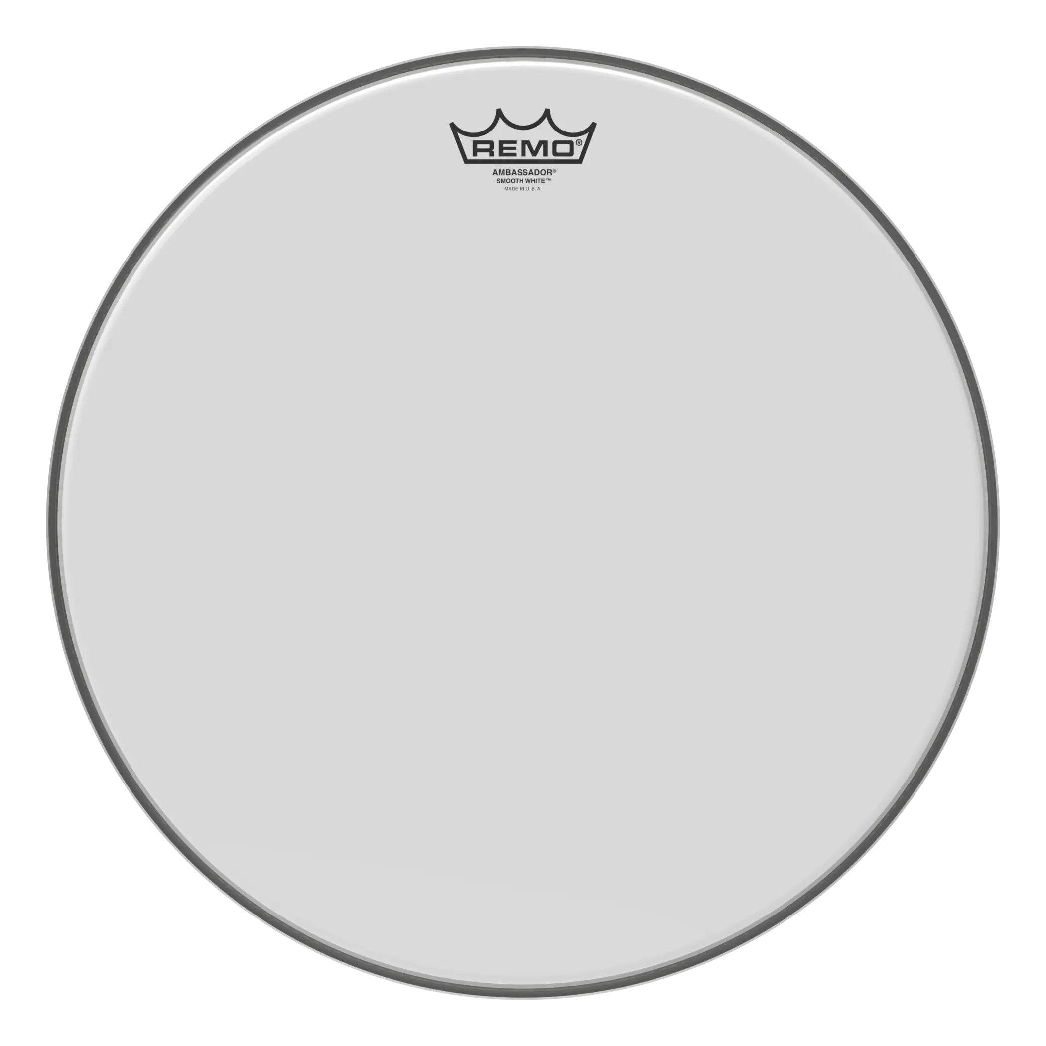 Remo Ambassador Smooth White Drumhead - 16"