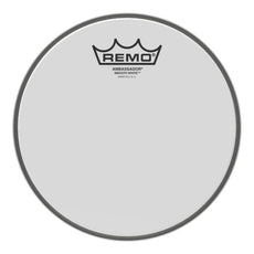 Remo Ambassador Smooth White Drumhead - 8"