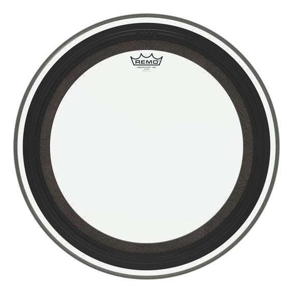 16" Remo Ambassador SMT Clear Bass Drumhead with Clear Dot (Tom Hoop)