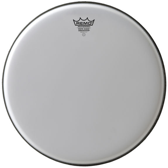 Remo 6" White Suede Ambassador Drumhead