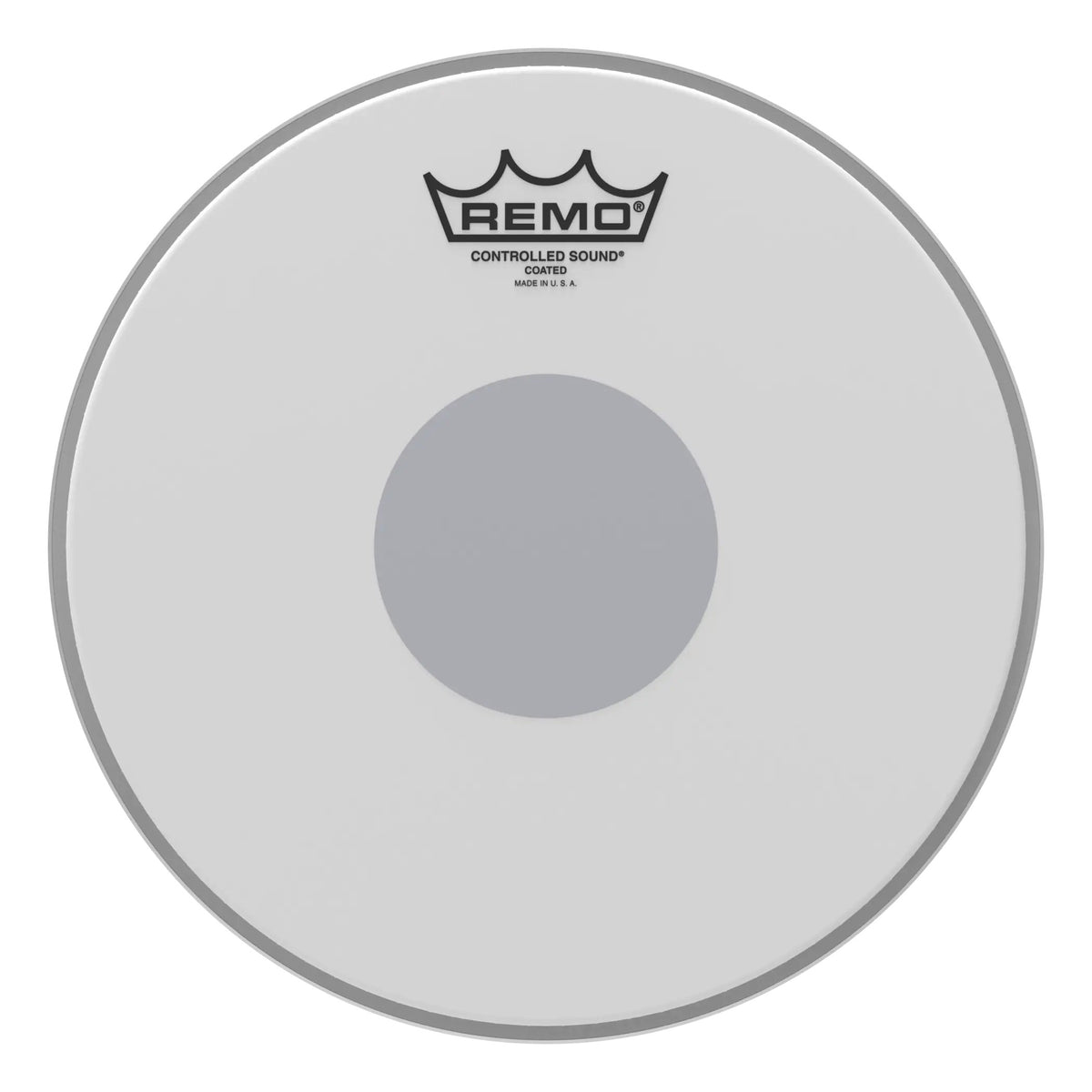 Remo Controlled Sound Coated Drumhead - Bottom Black Dot - 10"