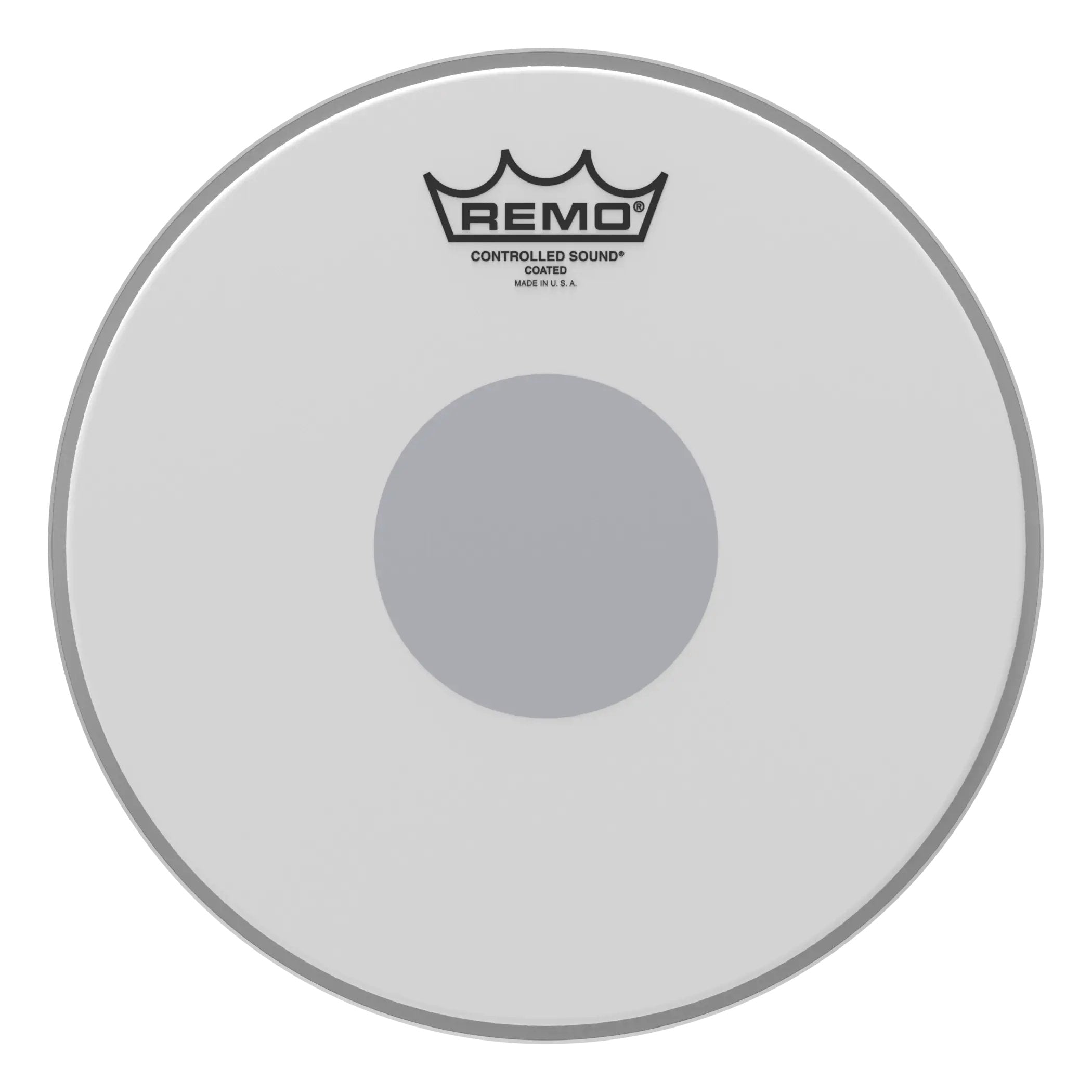 Remo Controlled Sound Coated Drumhead - Bottom Black Dot - 10"