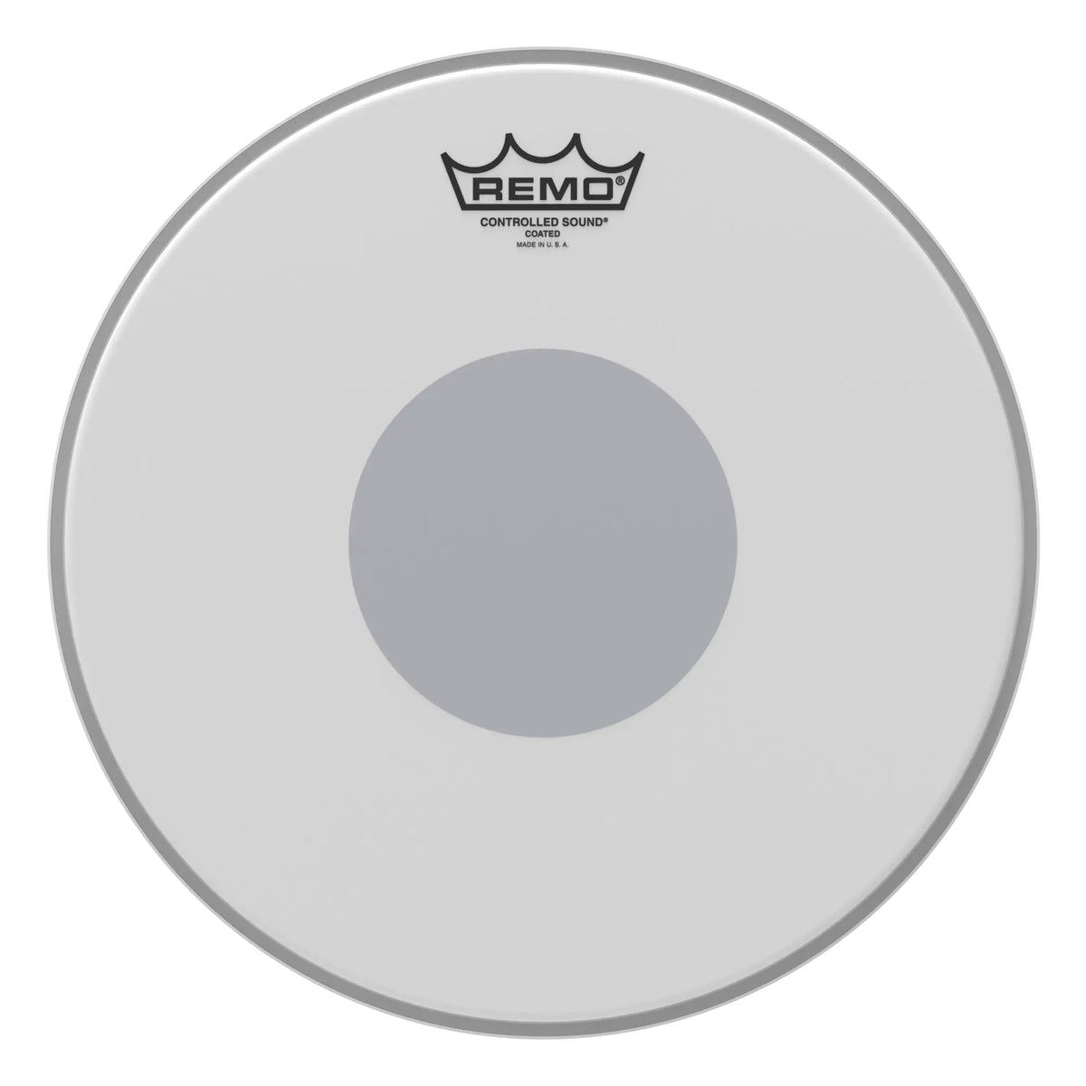 Remo Controlled Sound Coated Drumhead - Bottom Black Dot - 12"