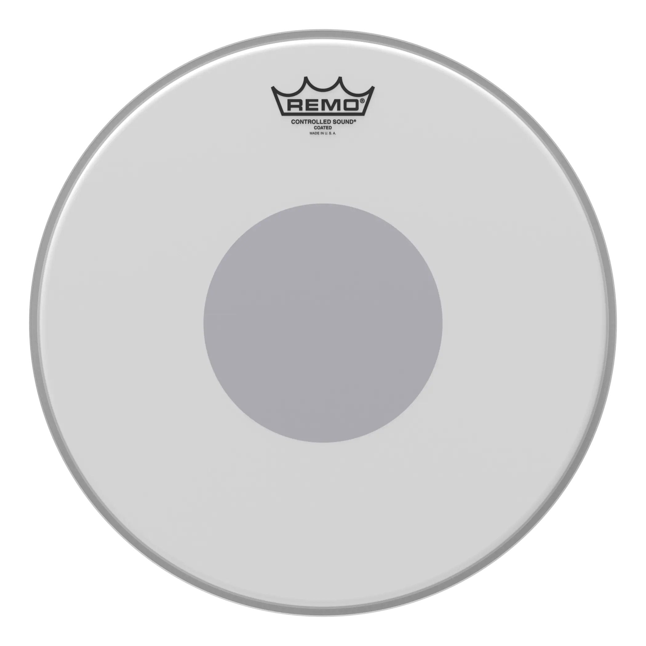 Remo Controlled Sound Coated Drumhead - Bottom Black Dot - 14"