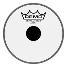 Remo Controlled Sound Clear Top Black Dot Drum Head 6"