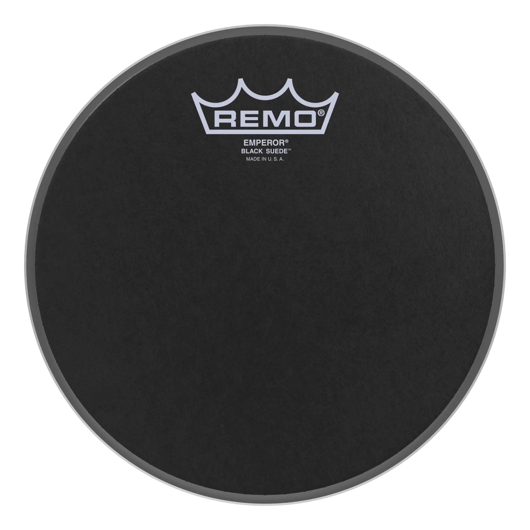 Remo Emperor Black Suede Drumhead - 8"