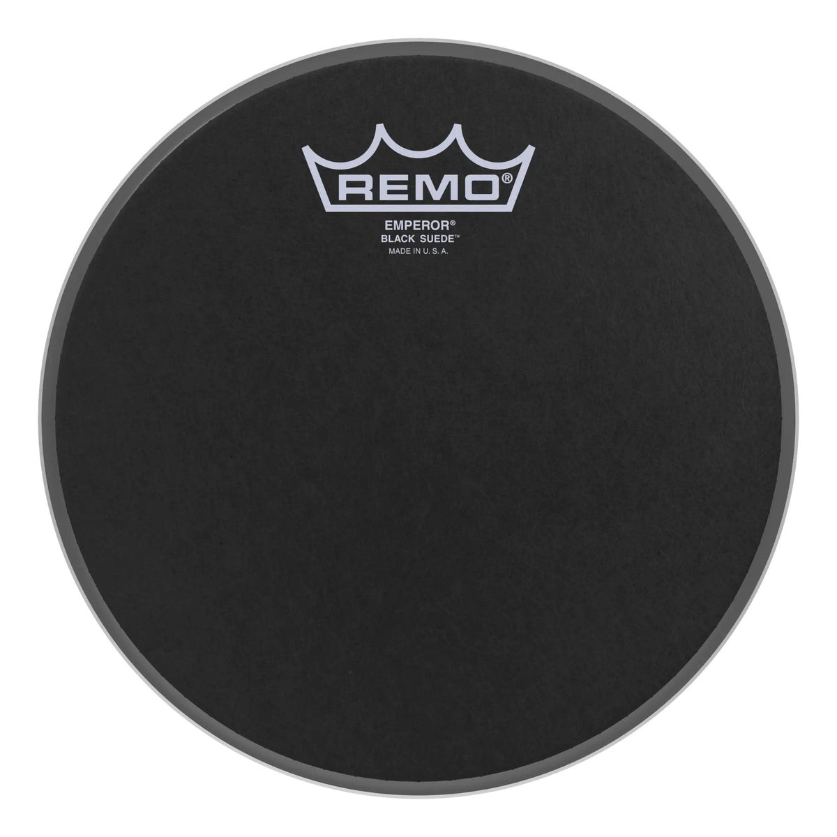 Remo Emperor Black Suede Drumhead - 8"