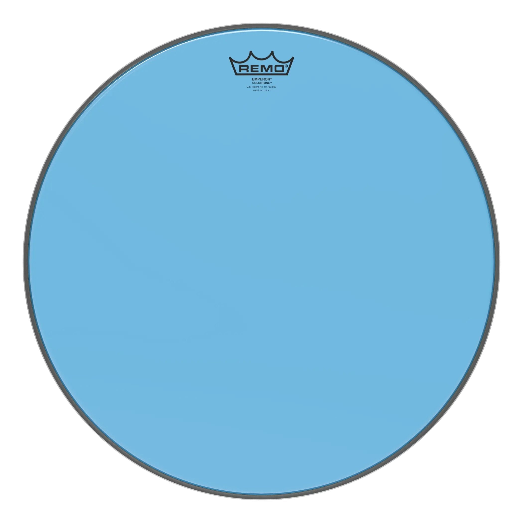 Remo Emperor Colortone Blue Drumhead - 18"
