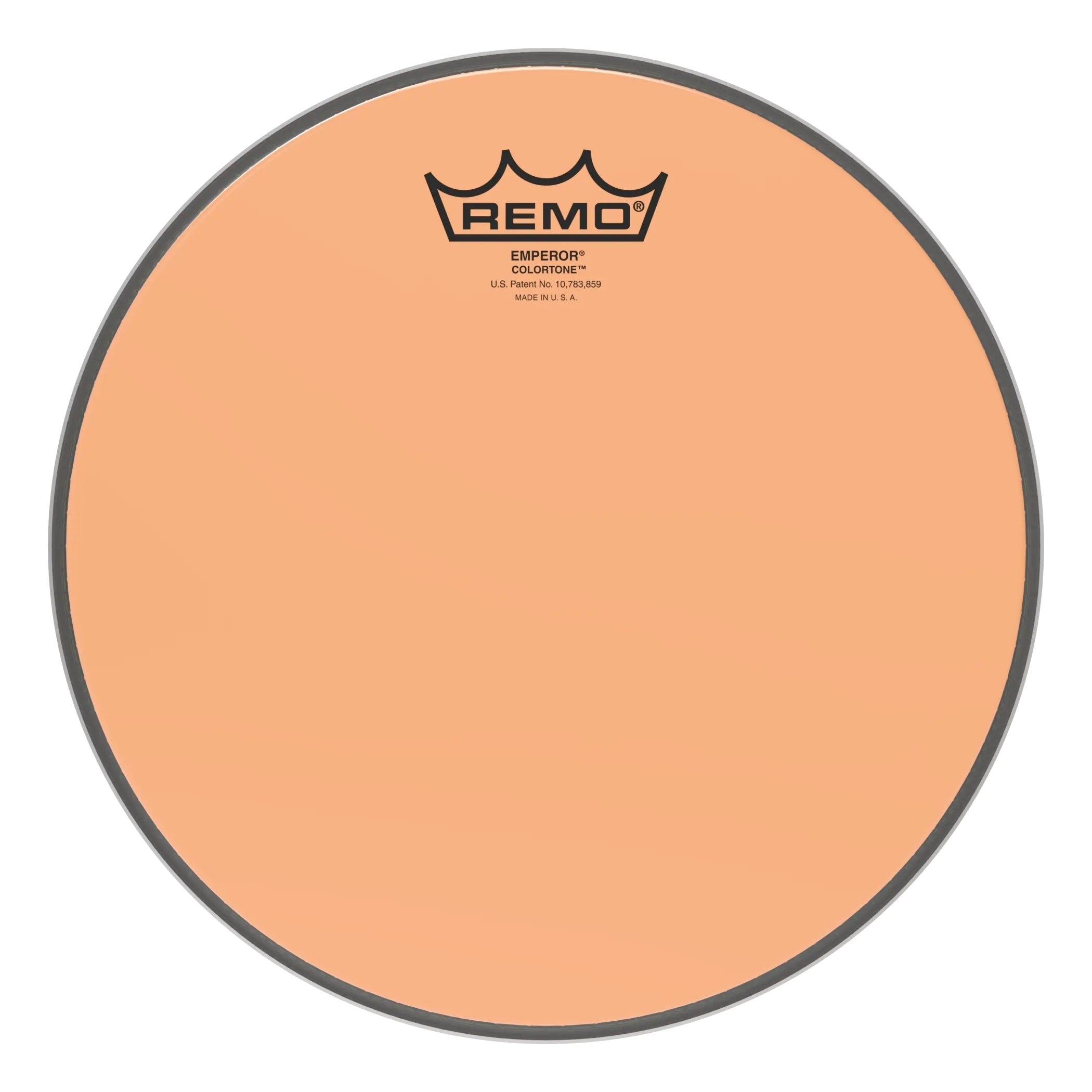 Remo Emperor Colortone Orange Drumhead - 10"